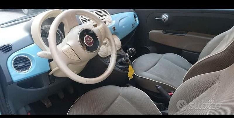Usata Fiat 500 Pop 86 CV (63 kW) 2010 Blu Utilitaria