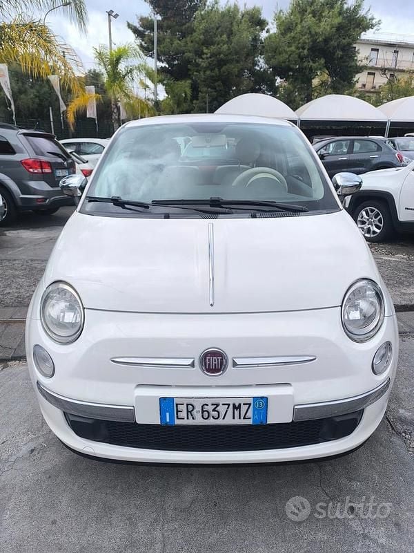 Usata Fiat 500 Pop Star 95 CV (69 kW) 2013 Bianco Berlina
