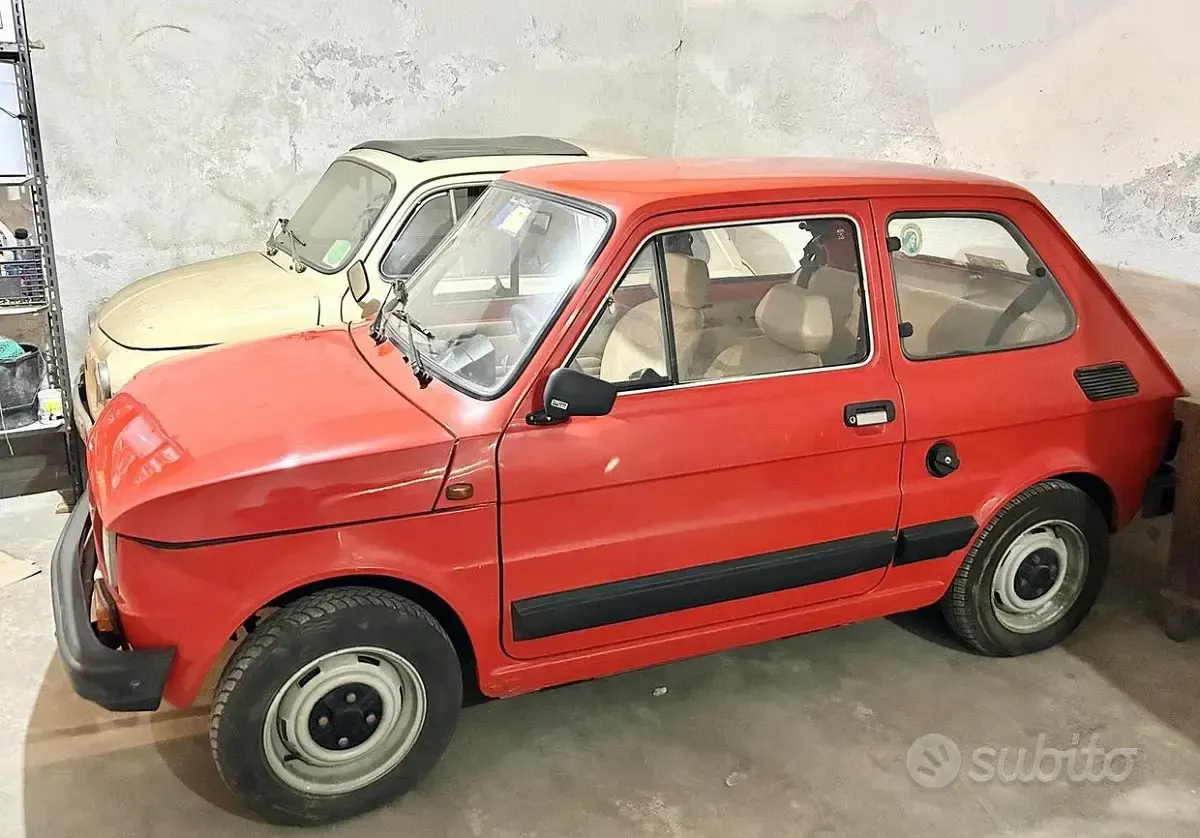 Usata Fiat 126 23 CV (16 kW) 1982 Rosso Utilitaria