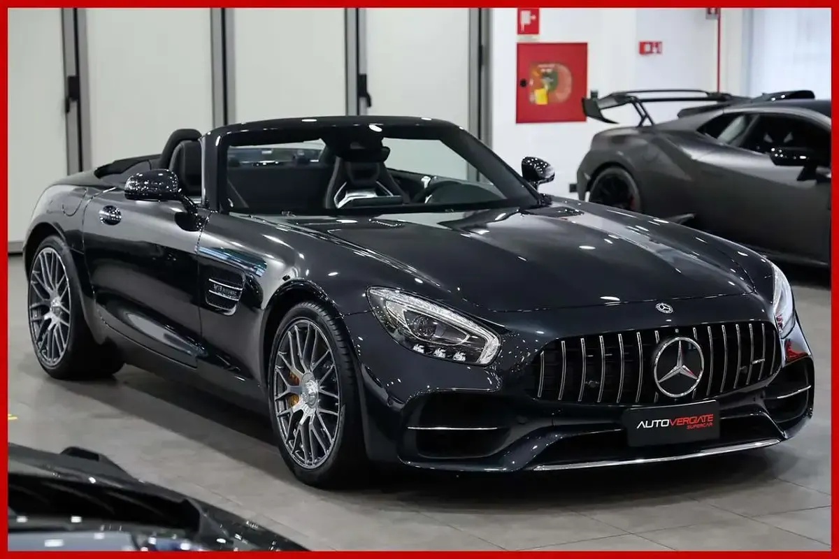 Usata Mercedes AMG GT AMG 476 CV (350 kW) 2017 Nero magnetite Cabrio