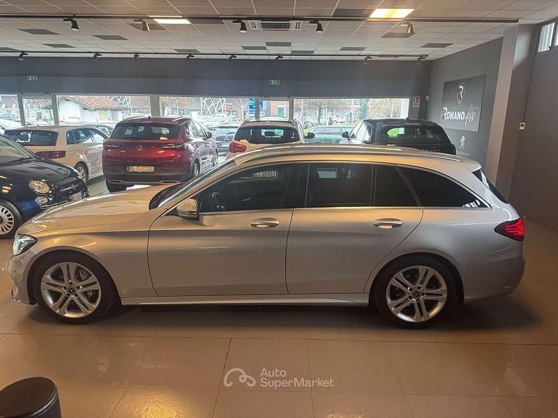 Usata Mercedes C200 Premium 170 CV (125 kW) 2016 Gray Station wagon