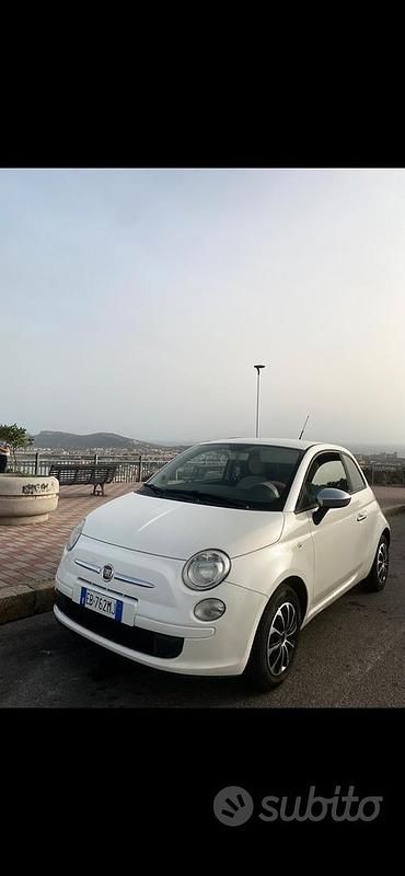 Usata Fiat 500 69 CV (50 kW) 2010 Bianco Berlina