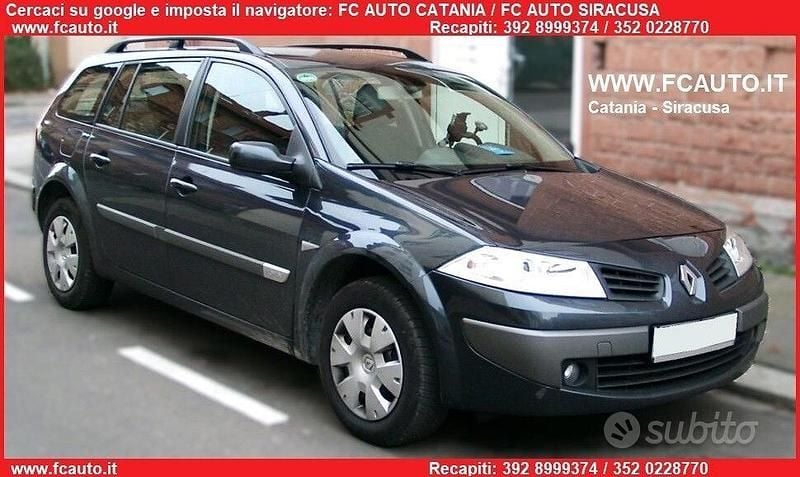 Nero Usata 2006 Renault Mégane GrandTour Luxe Station wagon | 3700 € (Buon prezzo) - Immagine 1/4