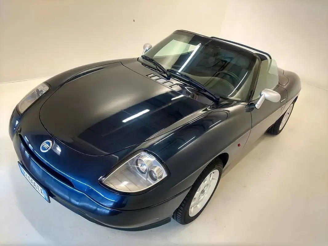 Usata Fiat Barchetta 131 CV (96 kW) 2002 Blu/azzurro Cabrio