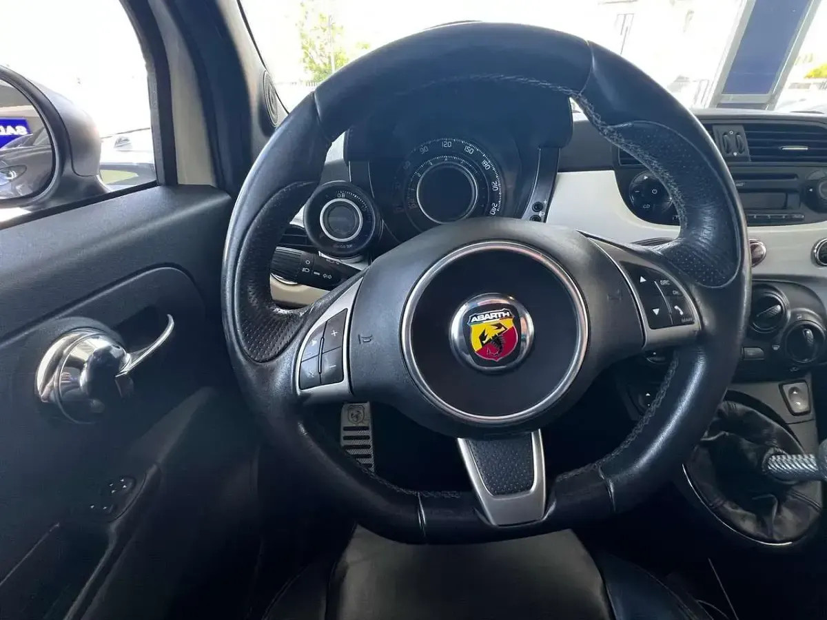 Usata Abarth 595 Turismo 159 CV (116 kW) 2014 Bianco Utilitaria