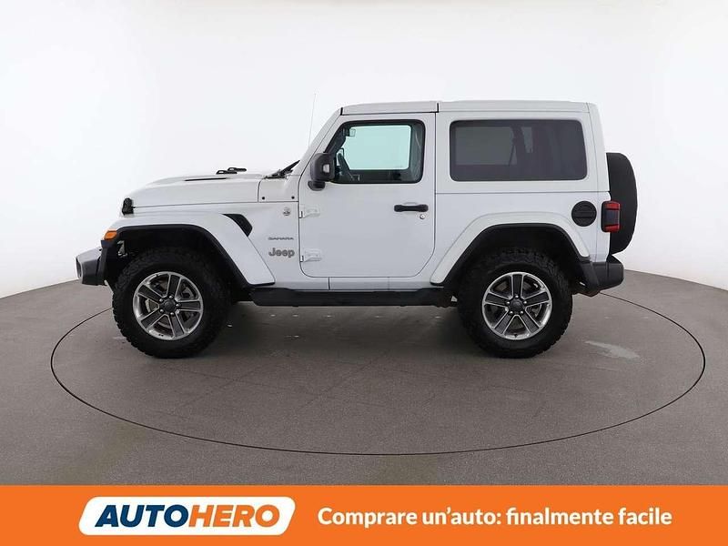 Usata Jeep Wrangler Sahara 200 CV (147 kW) 2018 Bianco SUV