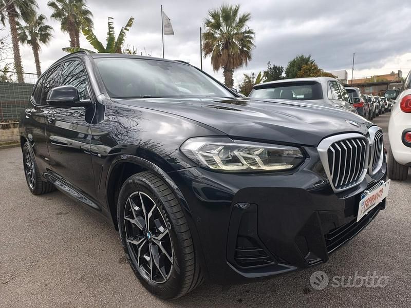 Usata BMW X3 M Sport 190 CV (139 kW) 2022 Nero SUV