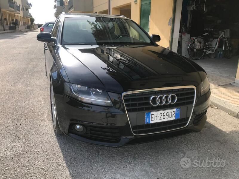 Usata Audi A4 140 CV (102 kW) 2011 Nero Berlina