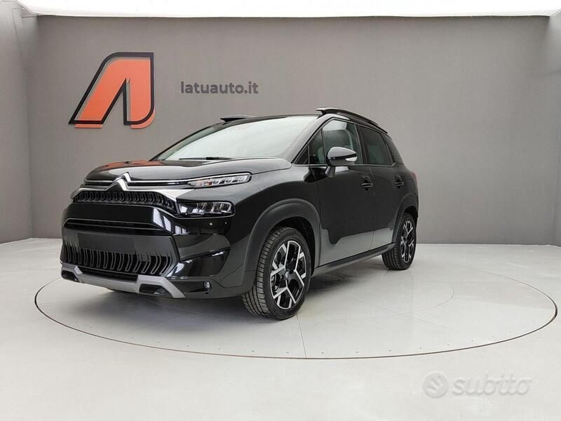 Nero perla Usata 2024 Citroën C3 Aircross PureTech SUV | 17.690 € (Buon prezzo) - Immagine 1/4