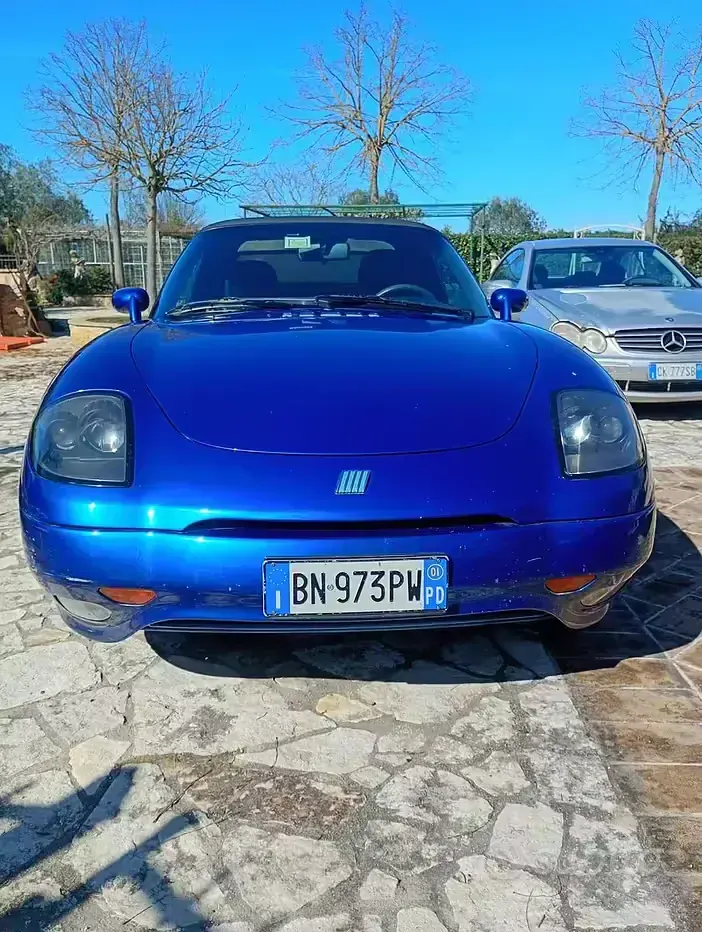 Usata Fiat Barchetta 131 CV (96 kW) 2001 Bluazzurro Cabrio