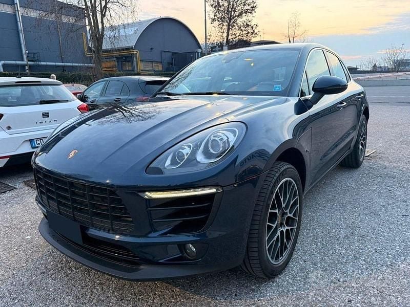 Usata Porsche Macan 250 CV (183 kW) 2015 Blu SUV