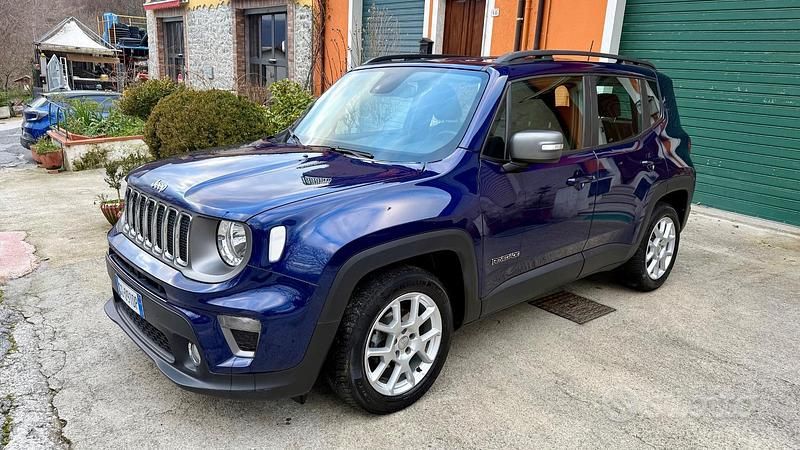 Usata Jeep Renegade Limited 130 CV (95 kW) 2021 Blu SUV