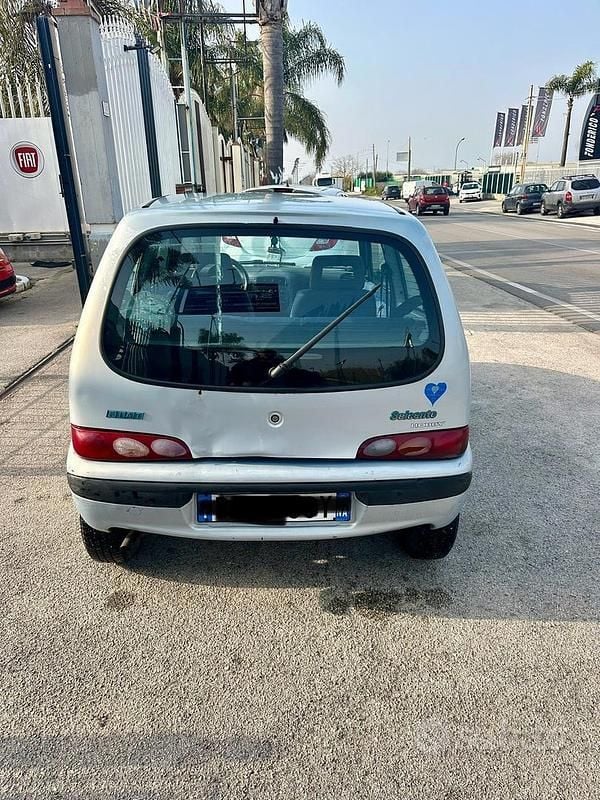 Usata Fiat Seicento 54 CV (39 kW) 2000 Blu Utilitaria