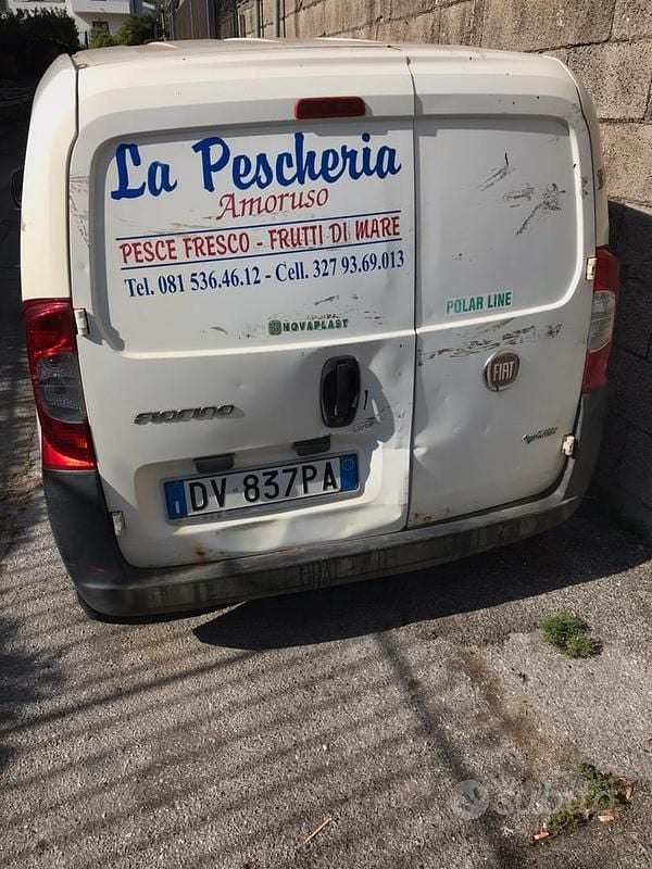 Usata Fiat Fiorino 75 CV (55 kW) 2010 Bianco Monovolume