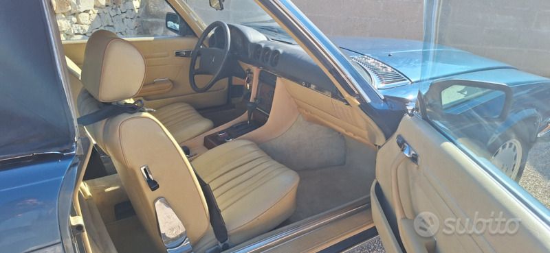 Usata Mercedes SL280 185 CV (136 kW) 1981 Blu/azzurro Cabrio