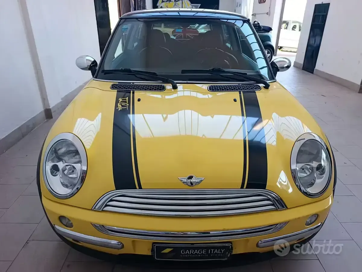 Usata Mini Cooper Coupé 116 CV (85 kW) 2003 Giallo Coupé
