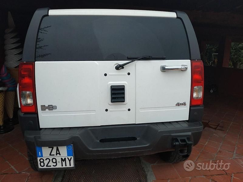Usata Hummer H3 223 CV (164 kW) 2007 Bianco SUV