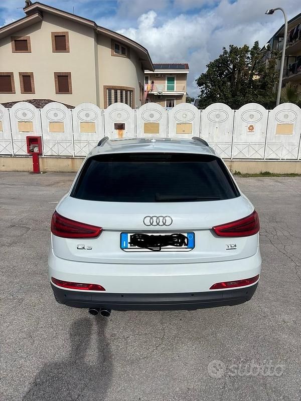 Usata Audi Q3 S-Line 177 CV (130 kW) 2015 Bianco SUV