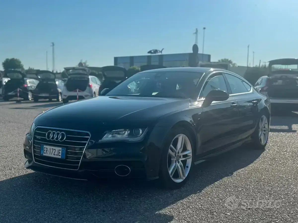 Usata Audi A7 S-Line 245 CV (180 kW) 2013 Nero Utilitaria