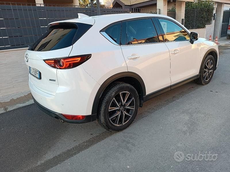 Usata Mazda CX-5 150 CV (110 kW) 2017 Bianco SUV