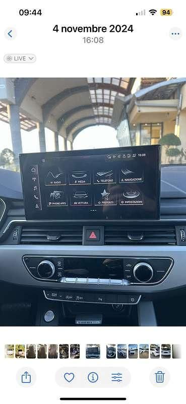 Usata Audi A4 Advanced 163 CV (119 kW) 2021 Bianco Station wagon