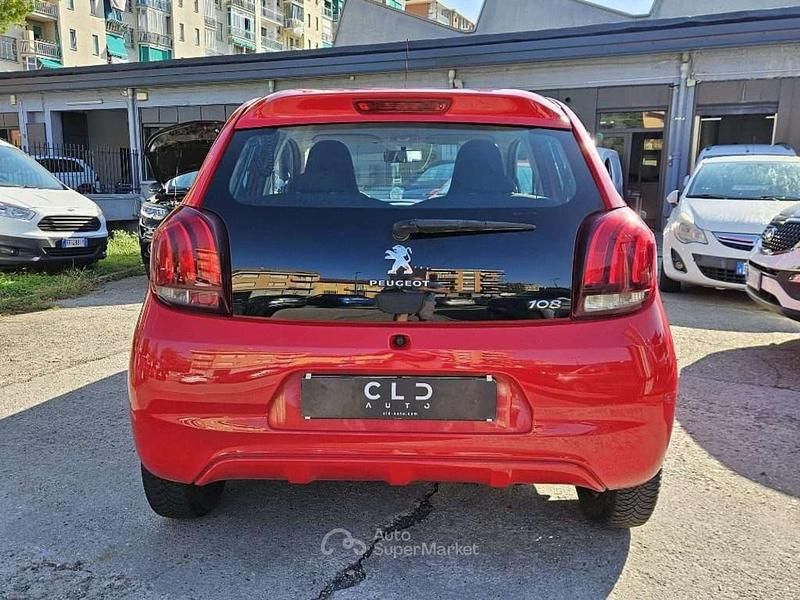 Usata Peugeot 108 69 CV (50 kW) 2018 Rosso Utilitaria
