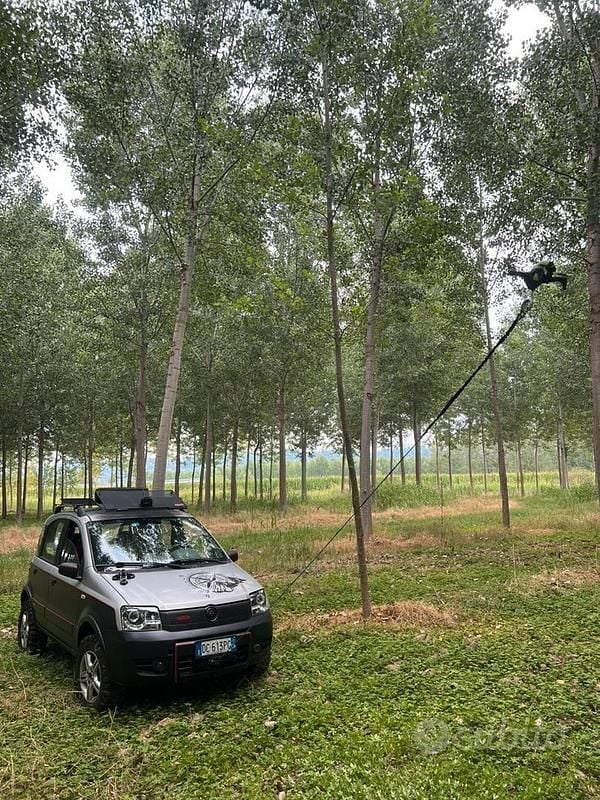 Usata Fiat Panda 4x4 60 CV (44 kW) 2006 Grigio Utilitaria