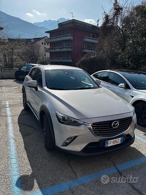 Usata Mazda CX-3 Exceed 105 CV (77 kW) 2016 Bianco SUV
