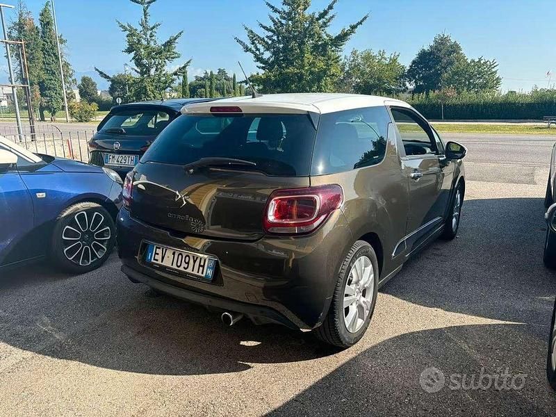 Usata Citroën DS3 PureTech 82 CV (60 kW) 2014 Marrone Utilitaria