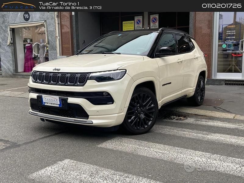 Usata Jeep Compass 150 CV (110 kW) 2021 Bianco SUV
