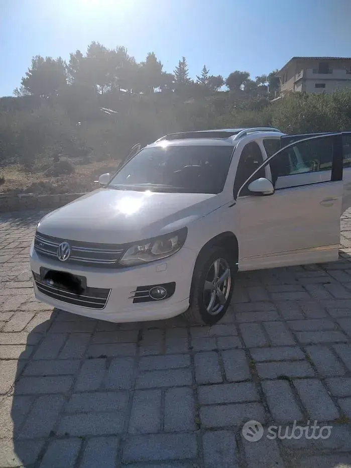 Usata VW Tiguan 75 CV (55 kW) 2012 Bianco SUV