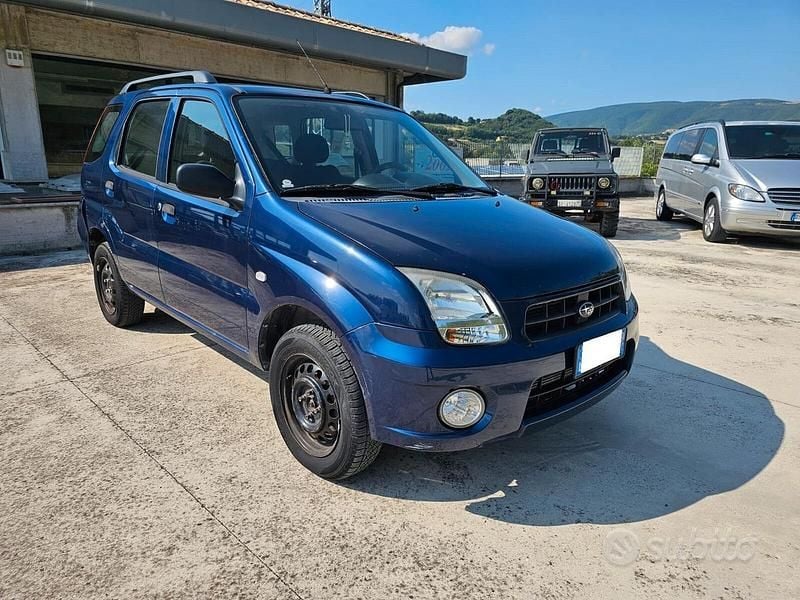 Usata Subaru Justy 95 CV (69 kW) 2006 Blu Utilitaria