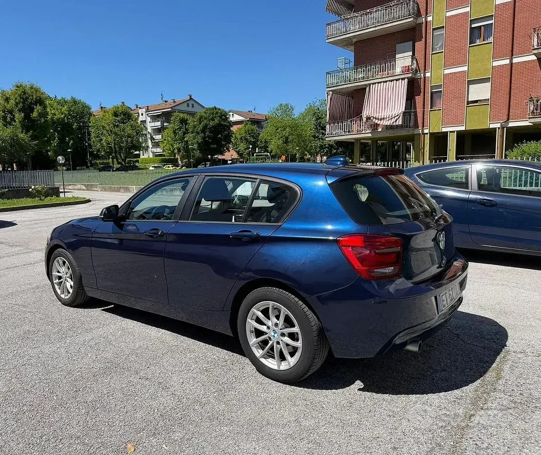 Usata BMW 114 95 CV (69 kW) 2013 Blu Utilitaria
