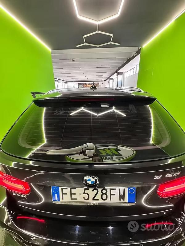 Usata BMW 316 Advantage 115 CV (84 kW) 2016 Nero Station wagon