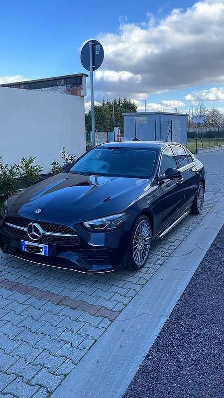 Usata Mercedes C220 Premium 200 CV (147 kW) 2022 Nero Berlina
