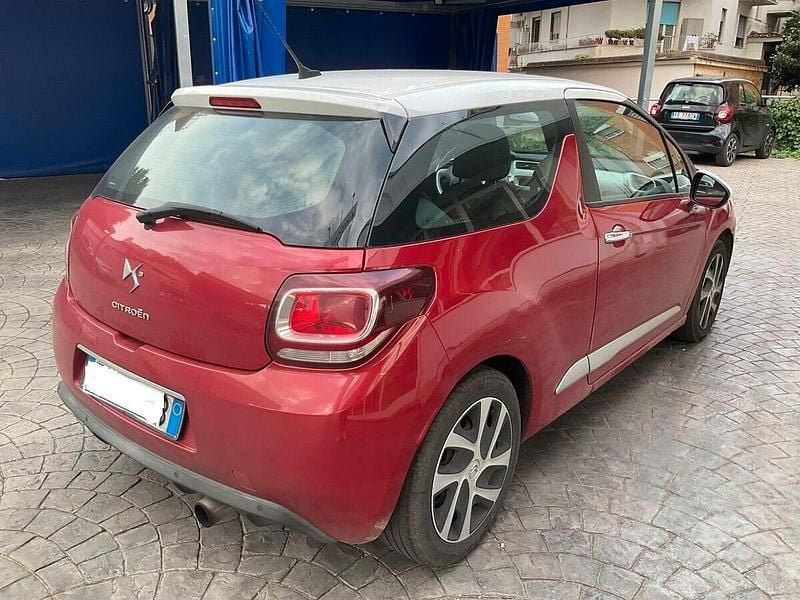 Usata DS Automobiles DS3 Chic 81 CV (59 kW) 2013 Rosso Coupé