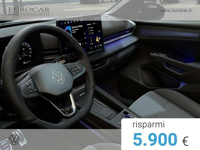 Nuova VW T-Roc R-line 150 CV (110 kW) 2026 Wolf grey metallizzato nero SUV