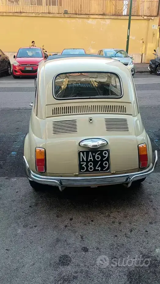 Usata Fiat 500 1970 Utilitaria