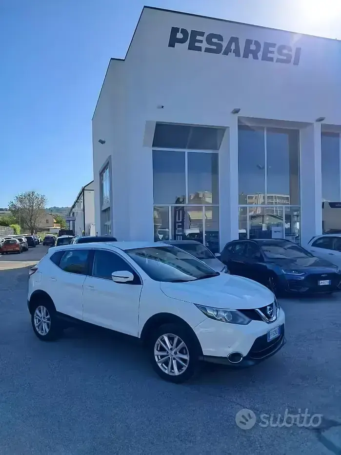 Usata Nissan Qashqai 110 CV (80 kW) 2017 Bianco SUV