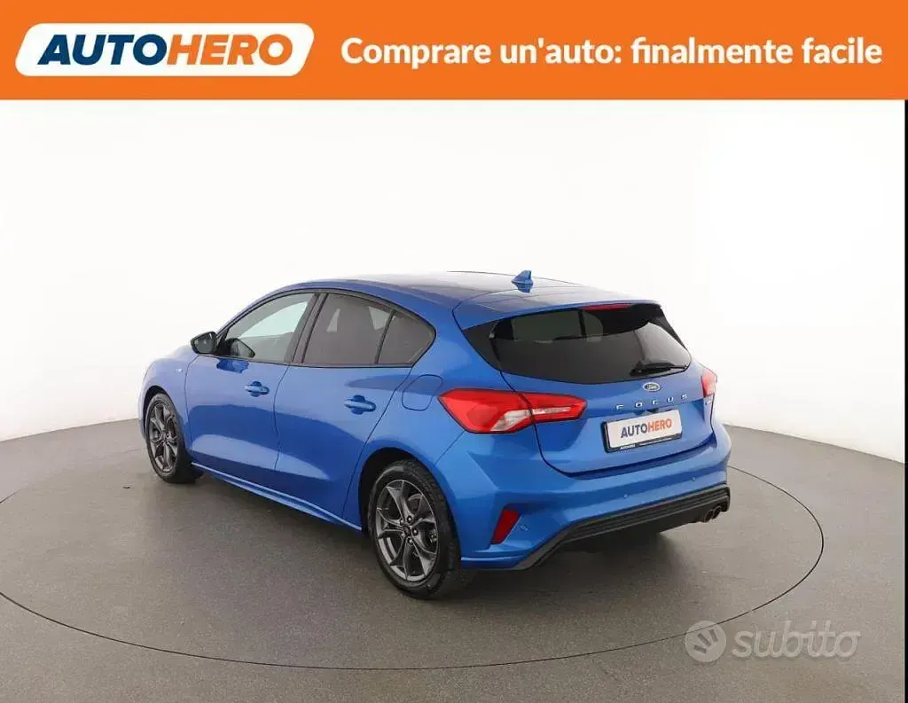 Usata Ford Focus ST-Line 125 CV (91 kW) 2021 Blu Berlina