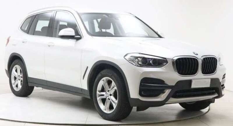 Usata BMW X3 Advantage 190 CV (139 kW) 2019 Bianco SUV