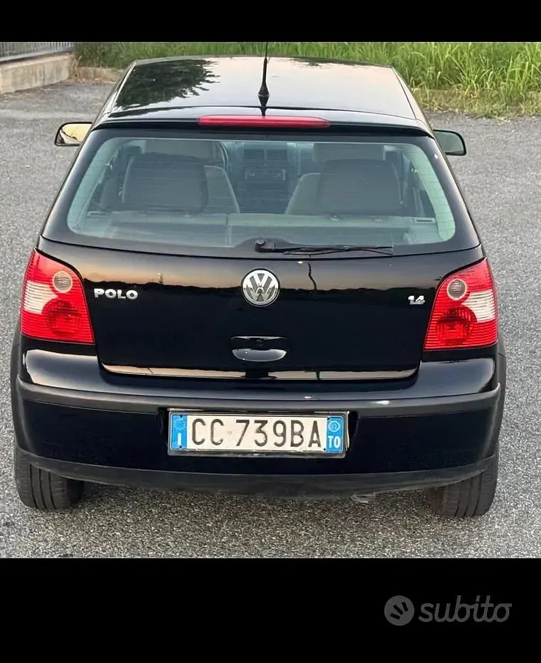Usata VW Polo 75 CV (55 kW) 2004 Nero Utilitaria