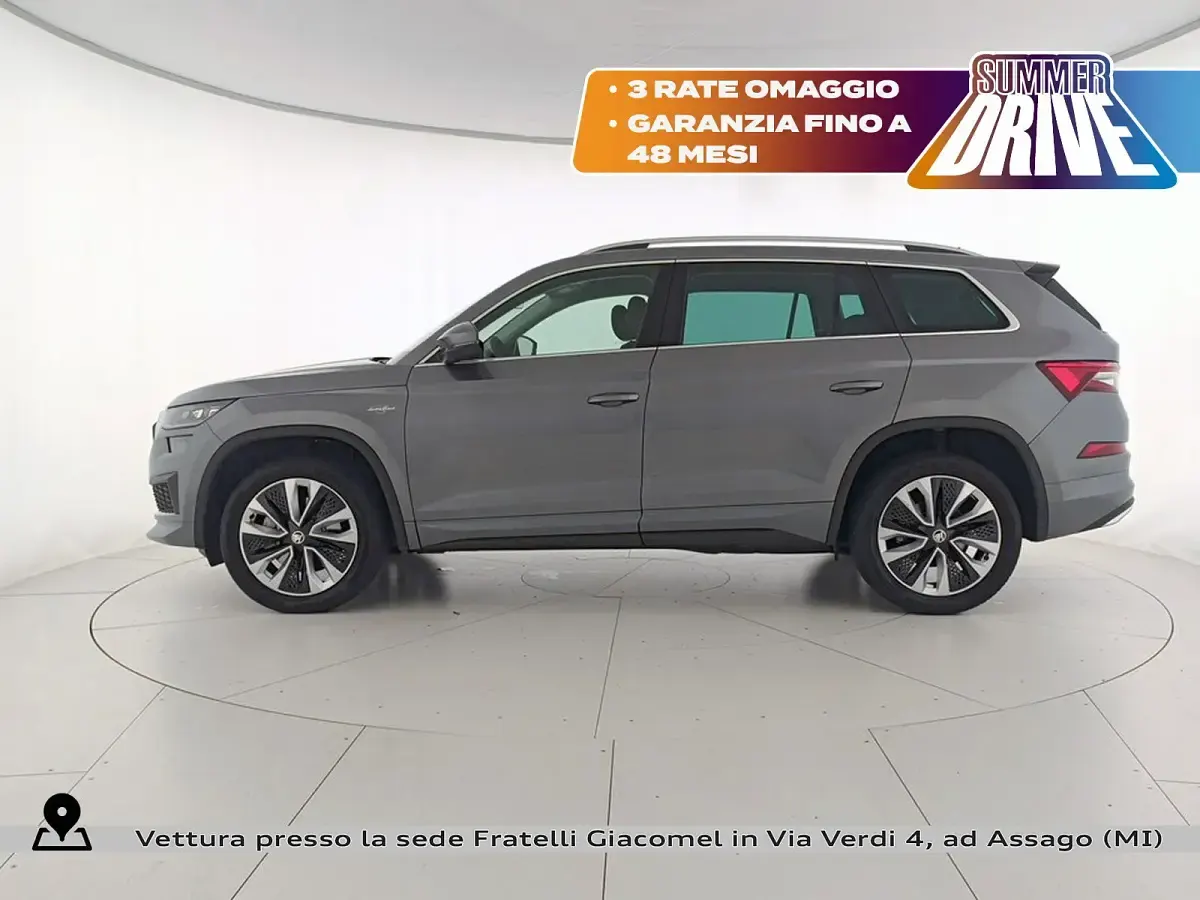 Usata Skoda Kodiaq LAURIN & KLEMENT 190 CV (139 kW) 2023 Grigio graphite metallizzato SUV