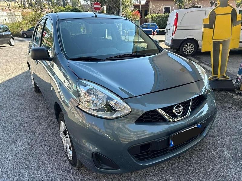 Usata Nissan Micra Visia 80 CV (58 kW) 2015 Grigio Utilitaria