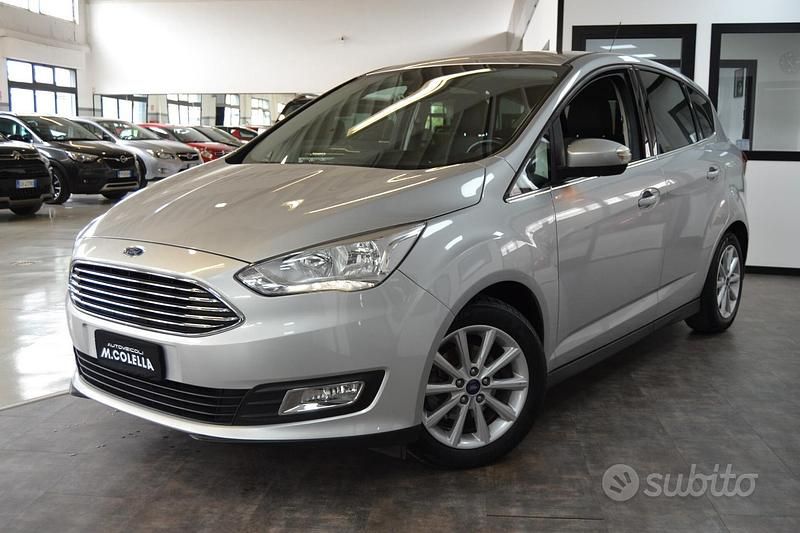 Begagnad Ford C-MAX Titanium 120 HK (88 kW) 2016 Grå Minibuss