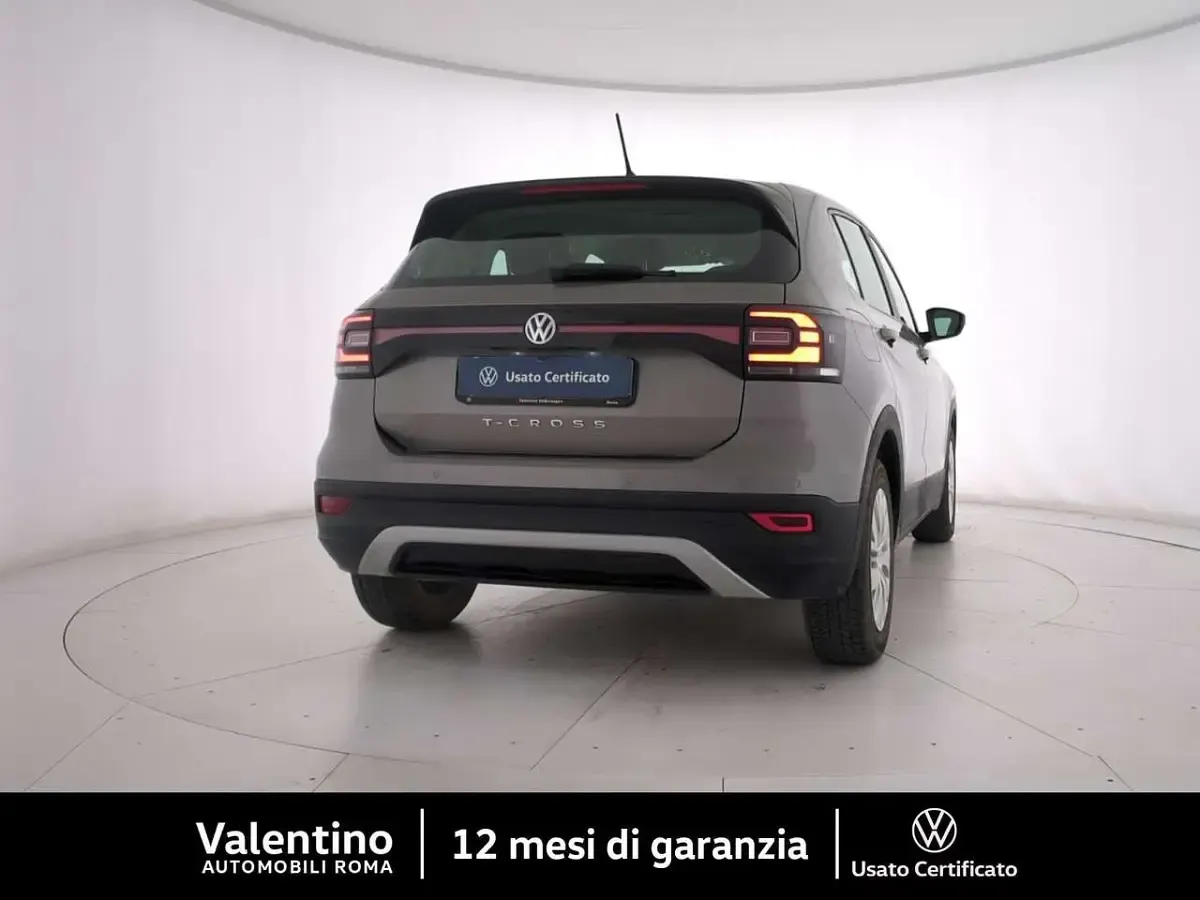 Usata VW T-Cross 95 CV (69 kW) 2020 Grigio SUV