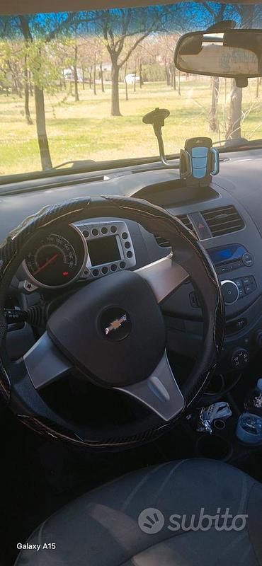 Usata Chevrolet Spark 2011 Rosso Utilitaria