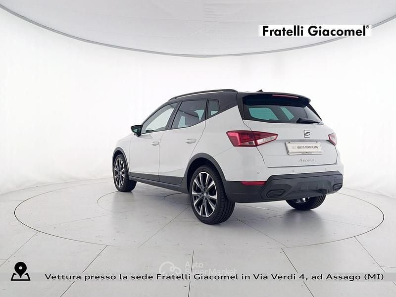 Occasion Seat Arona Black Edition 95 ch (69 kW) 2025 Blanc SUV