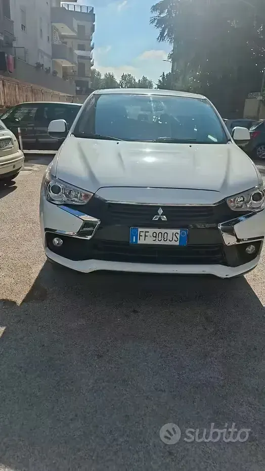 Usata Mitsubishi ASX 114 CV (83 kW) 2017 Bianco SUV