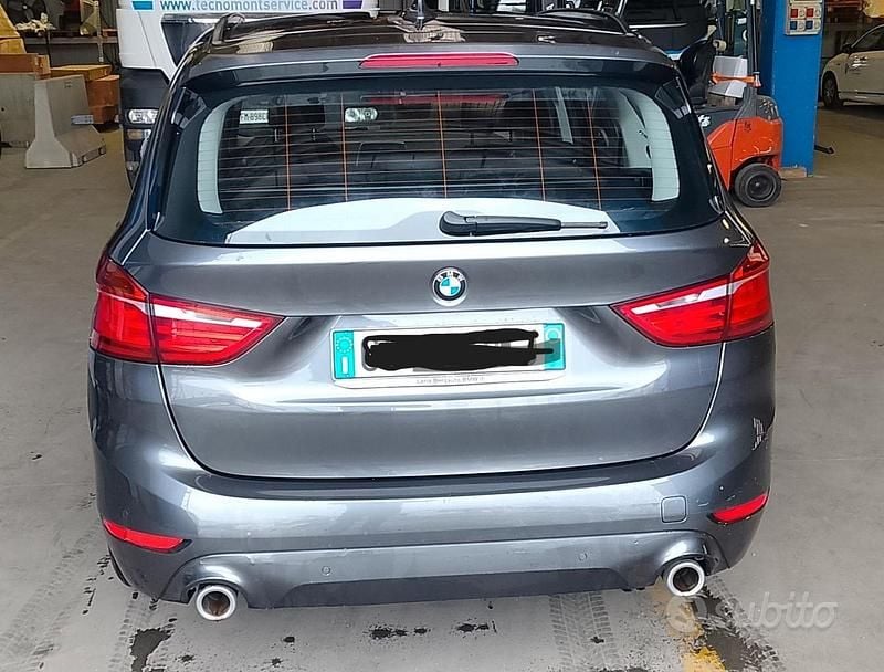 Usata BMW 218 Gran Tourer Comfort Edition 2021 Grigio Monovolume